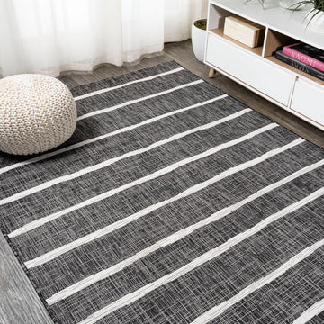 Colonia Berber Stripe Indoor/outdoor Area Rug